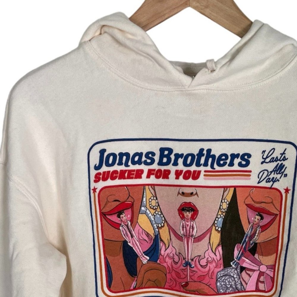 Jonas Brothers Concert Hoodie Official Tour Merch Sucker For You Sweatshirt